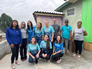Ação de isolamento térmico do Banco da Família